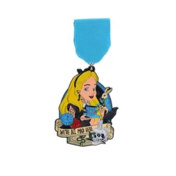 Alice We're All Mad Here Medal