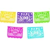 Amor Multicolor Papel Picado Banner