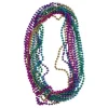 Assorted Color Metallic Bead Necklaces