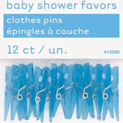 Baby Blue Clothespins