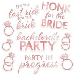 Bachelorette Car Clings
