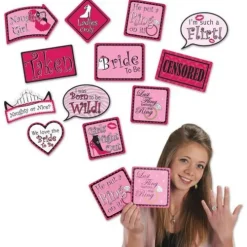 Bachelorette Photo Fun Signs