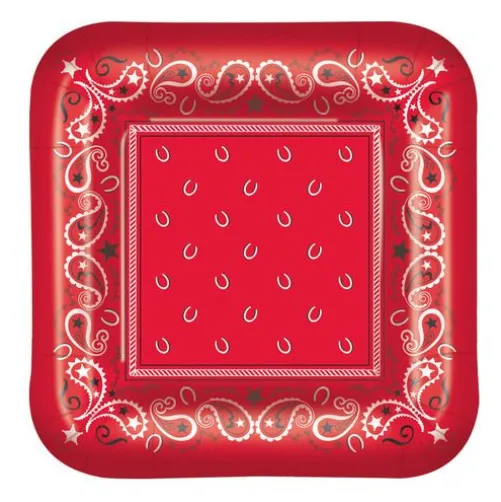 Bandana Plates 9"