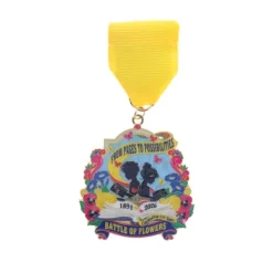 Battle of Flowers Fiesta Medal