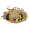 Beachcomber Hat With Flowers