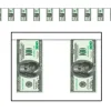 $100 Bill Pennant Banner