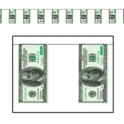 $100 Bill Pennant Banner