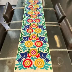 Bird Otomi Table Runner
