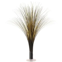 Black and Gold Metallic Spray Centerpiece