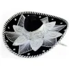 Black and Silver Mariachi Sombrero