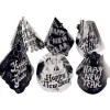 Black and Silver New Years Cone Hat