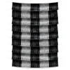 Black and Sliver Fringe Garland Backdrop