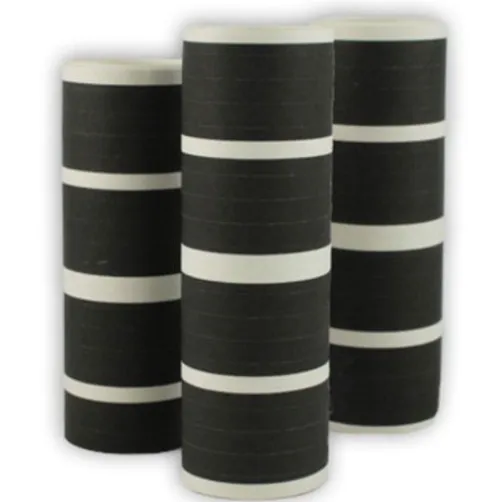 Black and White Serpentine Throws