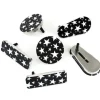 Black and White Star Metal Noisemaker