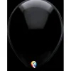 12" Black Balloons