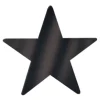12" Black Foil Star