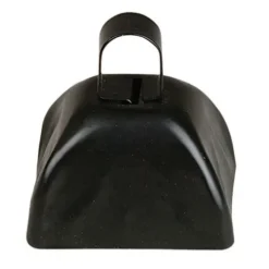 Black Metal Cow Bell
