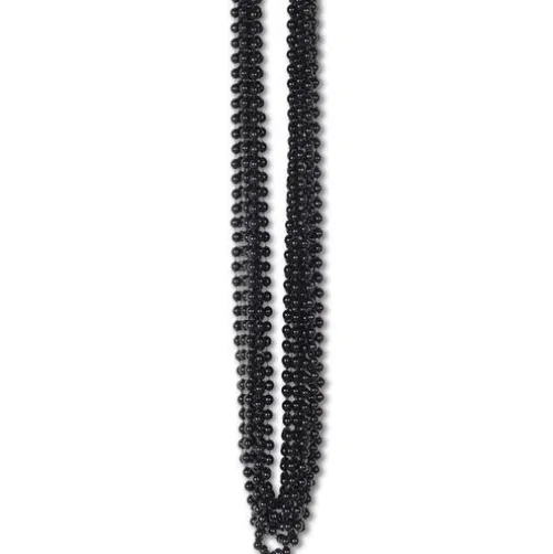 Black Party Beads (48 per bag)