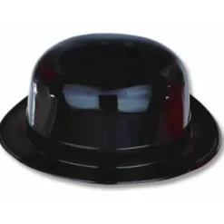 Black Plastic Derby