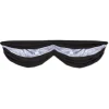 Black & Silver Fabric Bunting