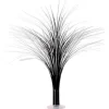 Black Silver Metallic Spray Centerpiece