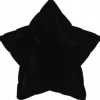 Black Star Mylar Balloon