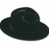 Black Velour Fedora
