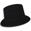Black Velour Top Hat