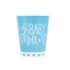 Blue Hearts Baby Shower Cups