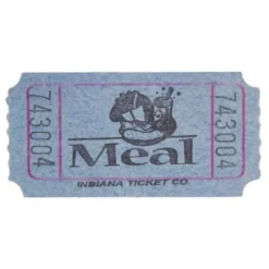 Blue Meal Ticket Roll