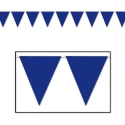 Blue Pennant Banner