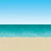 Blue Sky & Ocean Backdrop