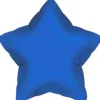 Blue Star Mylar Balloon