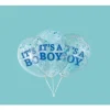 12" Boy Confetti Filled Balloon