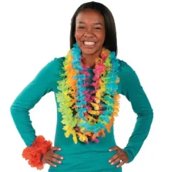 Bright Color Flower Lei