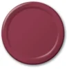 Burgundy Dessert Plates