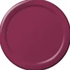 Burgundy Dinner Plates