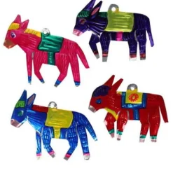 Burro Tin Ornament