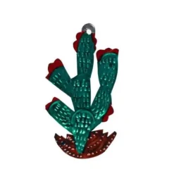 Cactus Tin Ornament