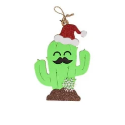 Cactus with Mustache Ornament