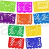 Catrina and Skull Medium Papel Picado Banner