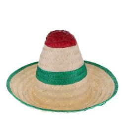 Child Red, White, & Green Sombrero