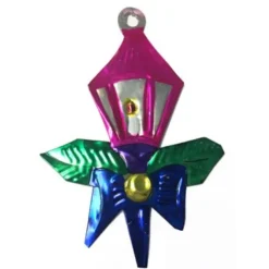 Christmas Lantern Tin Ornament