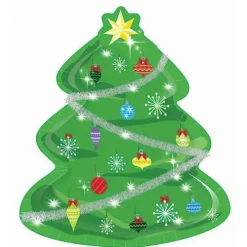 Christmas Tree 9" Plates