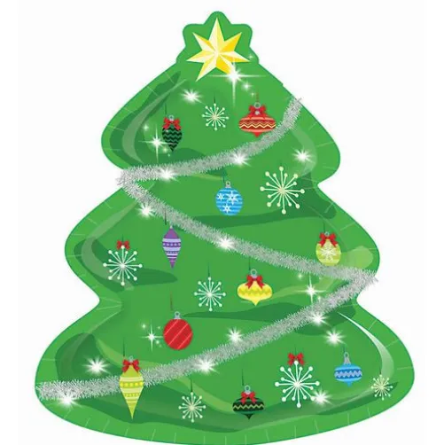 Christmas Tree 9" Plates