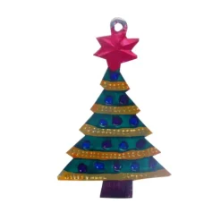 Christmas Tree Tin Ornament