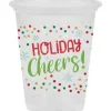 Clear Holiday Fun Tumbler 16oz