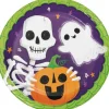 Colorful Halloween 9" Plate
