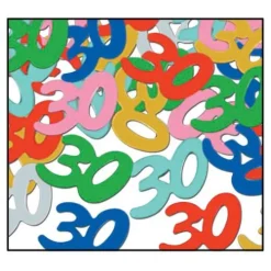 30 Confetti Multicolor