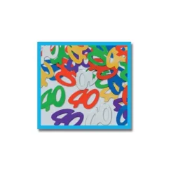 40 Confetti Multicolor